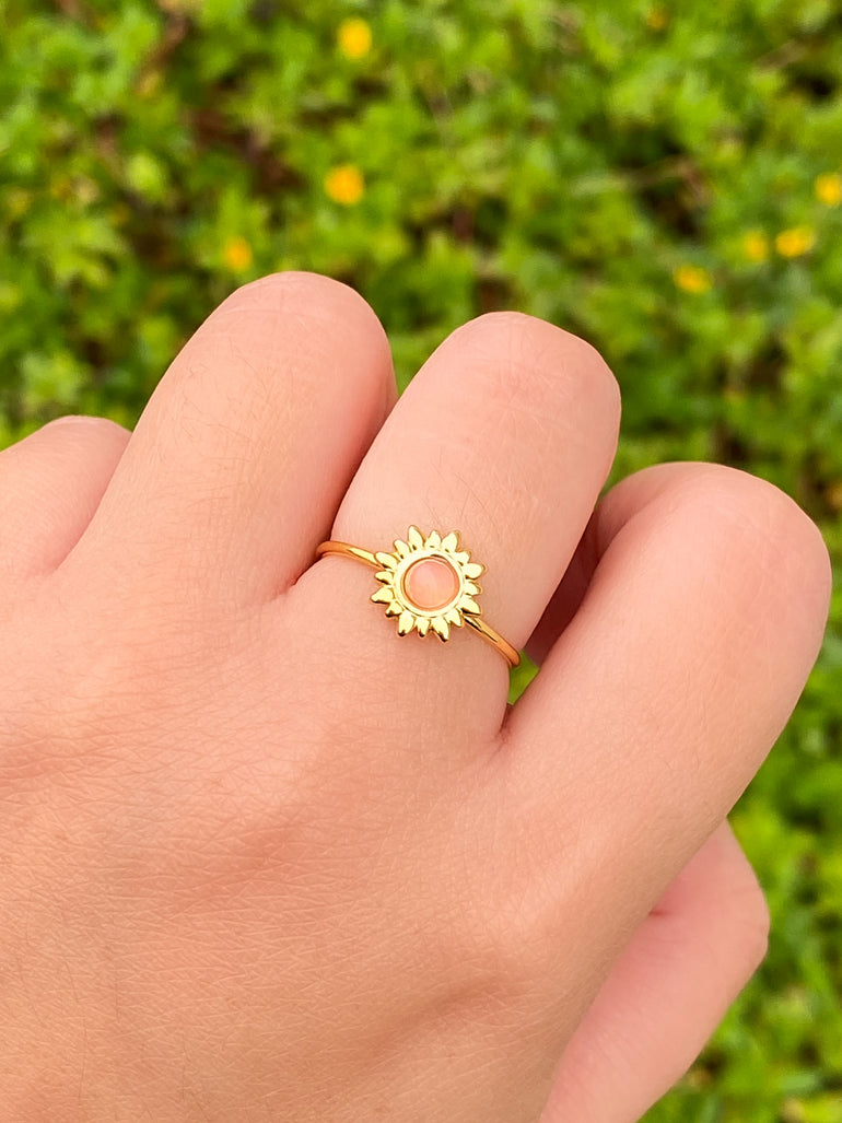 Anillo Ajustable Con Sol