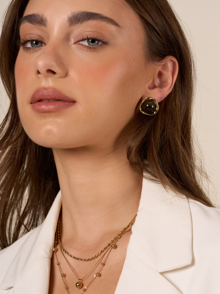 Par Arete Con Contorno Ondulado