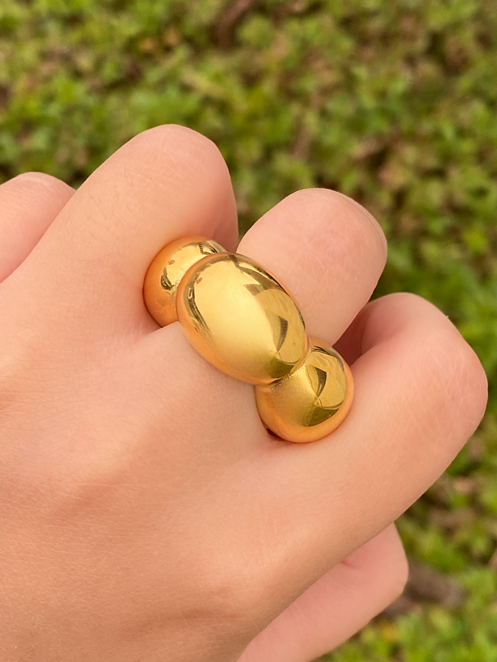 Anillo Nube Chunky