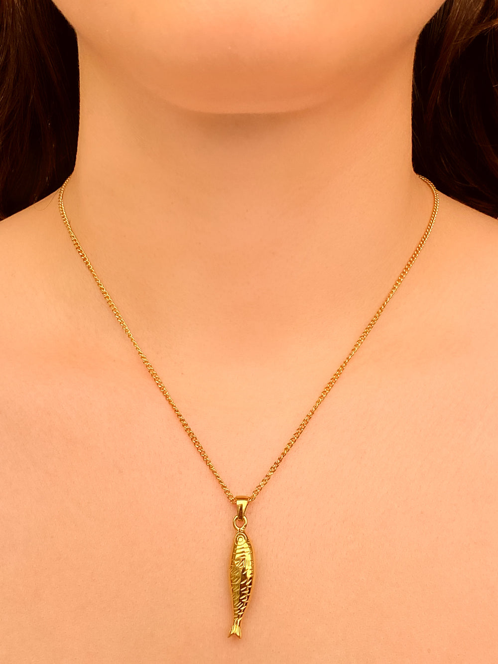 Collar Con Dije Pez Koi