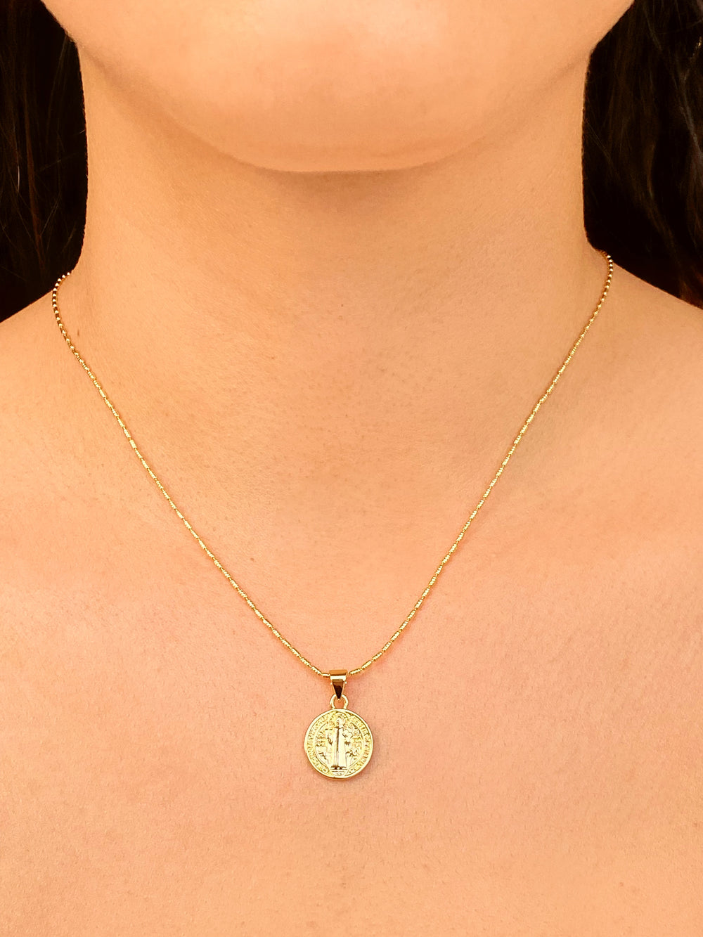 Collar Con Dije San Benito