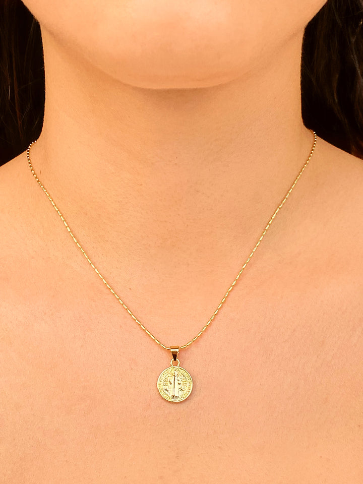 Collar Con Dije San Benito