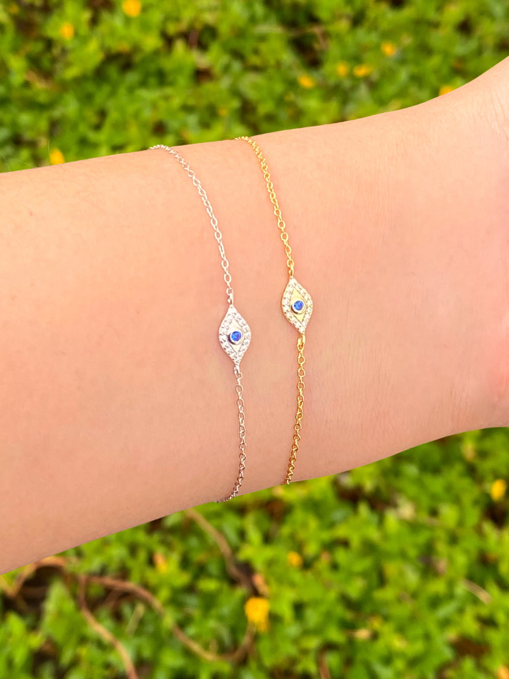 Pulsera Ojo Con Zirconias