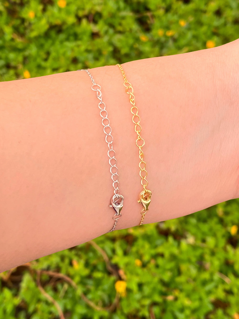 Pulsera Con Zirconias Gota y Redondas