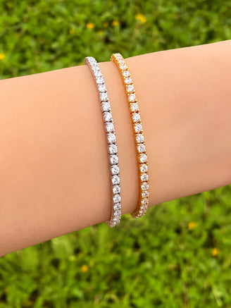 Tennis Bracelet Zirconias 3 mm Ajustable