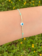 Pulsera Ojito Aqua