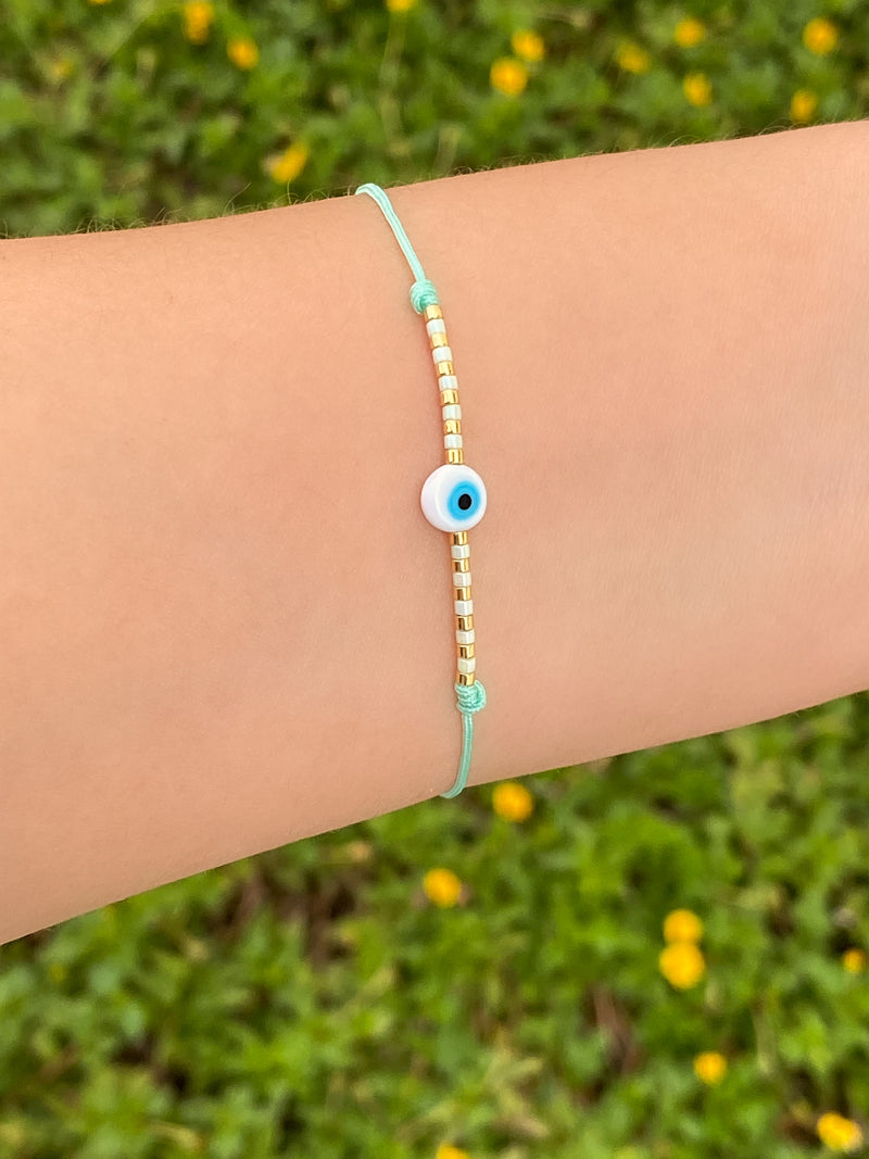 Pulsera Ojito Aqua