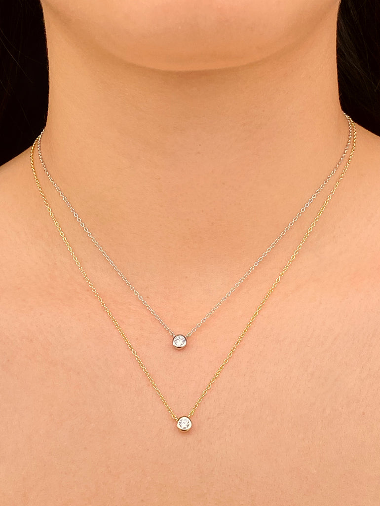 Collar Con Mini Zirconia