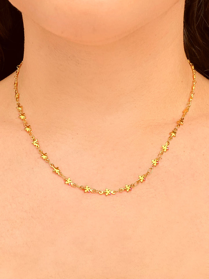 Collar Con Estrellas
