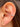 Ear Cuff Con Una Zirconia