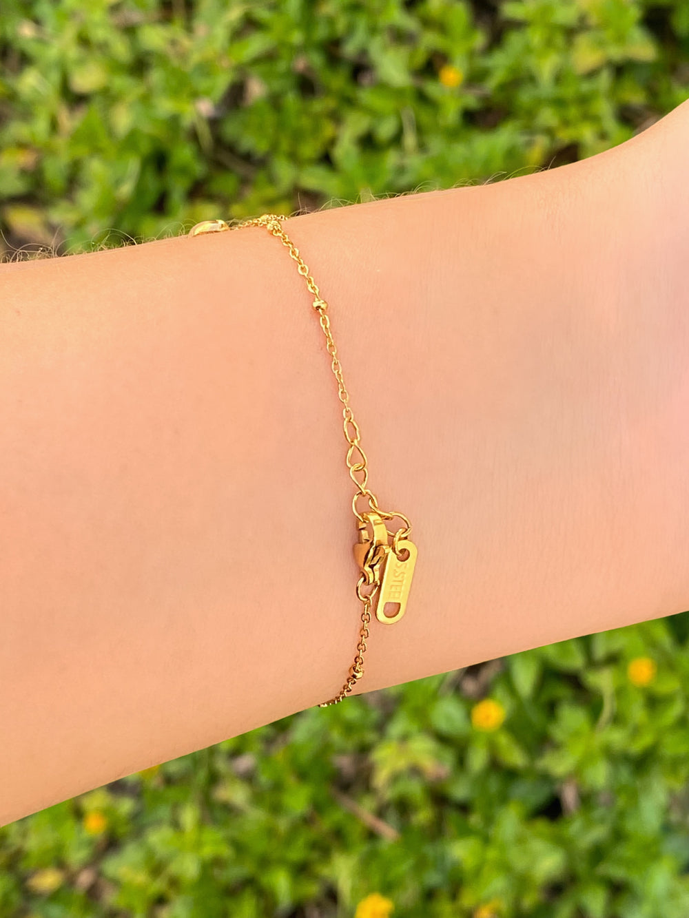 Pulsera Tres Corazones Con Zirconias