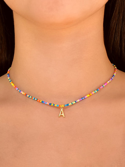 Choker Chaquiras de Colores Inicial