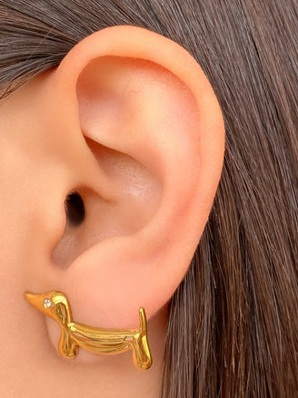 Par Arete Perro Salchicha