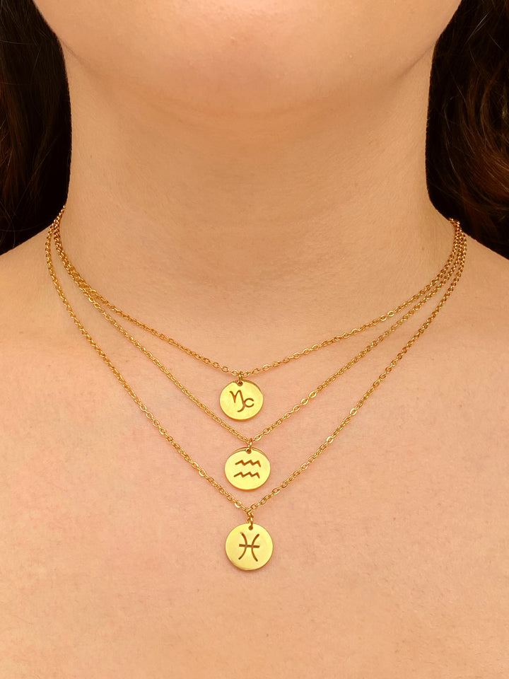 Collar Dije Signo Zodiacal