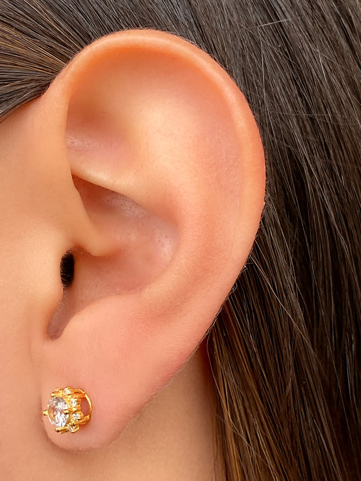 Par Arete Mini Sol Zirconias