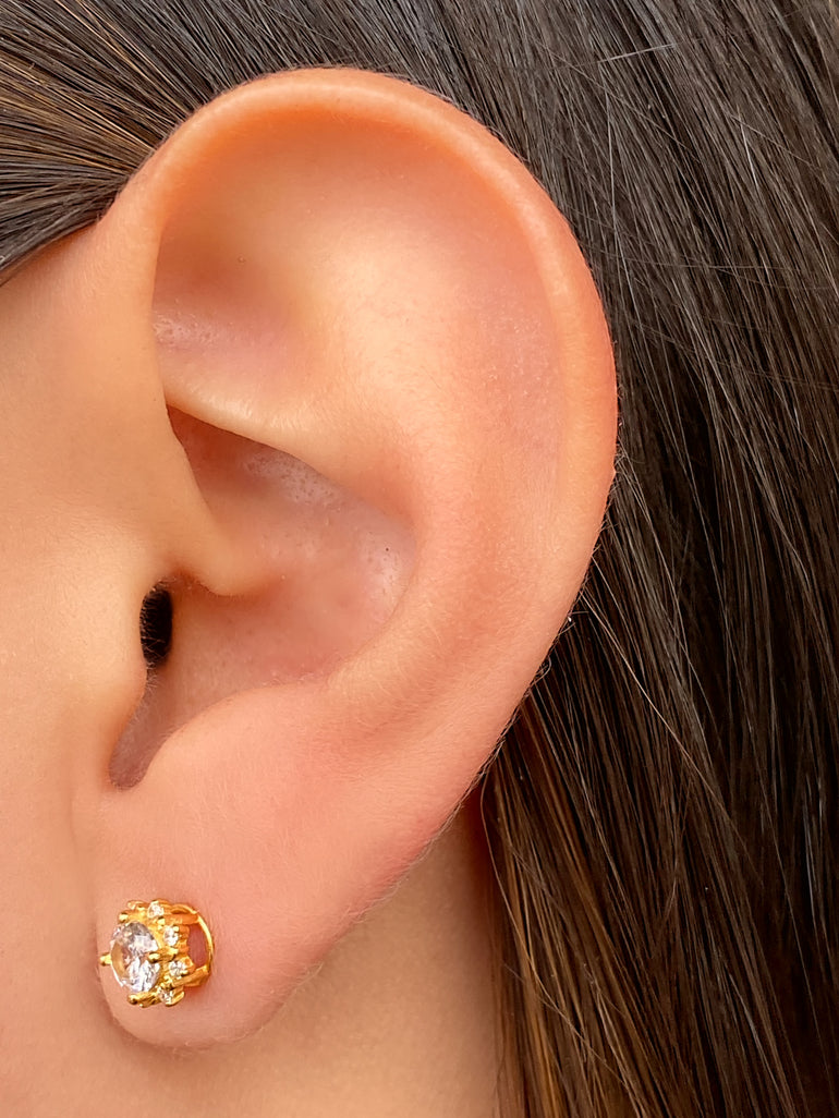 Par Arete Mini Sol Zirconias