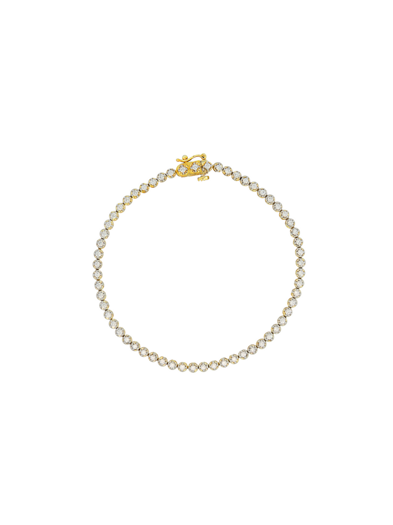 Tennis Bracelet 1 Ct Diamantes Lab Grown