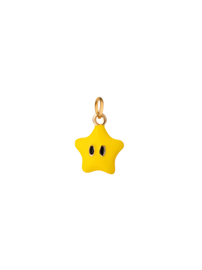 Dije Estrella Amarilla Mario Bros