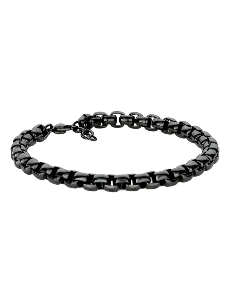 Brazalete Eslabón Negro