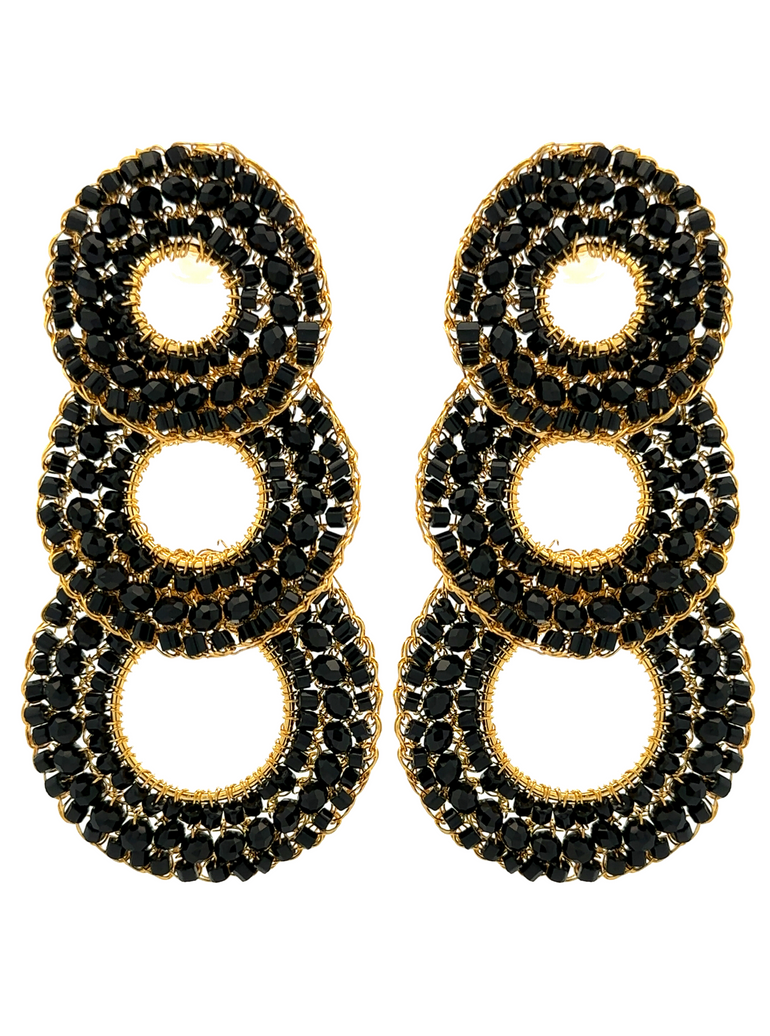 Par Tres Circulos Negros