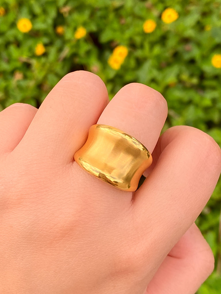 Anillo Cilindro Chunky Mate