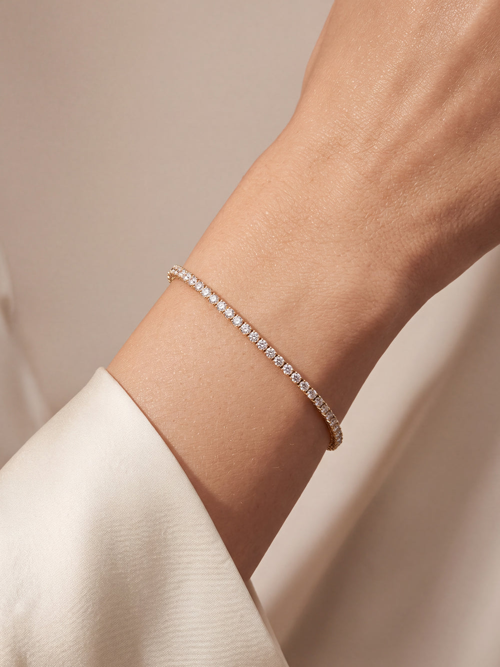 Tennis Bracelet Diamantes Lab Grown 3 Ct