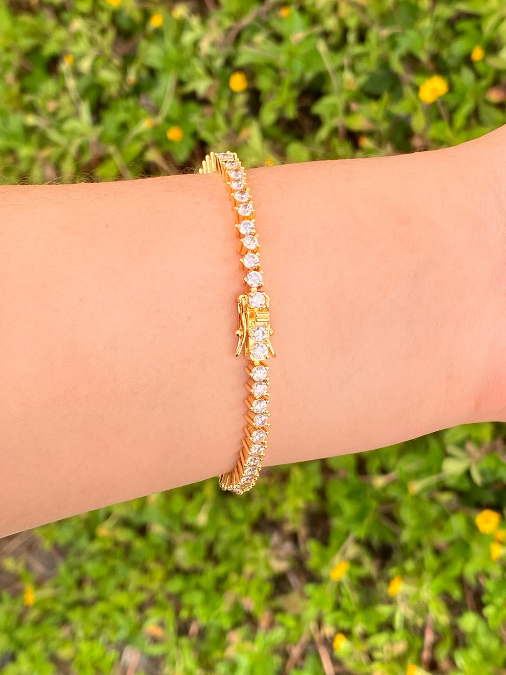 Pulsera Tennis Zirconias 4 mm