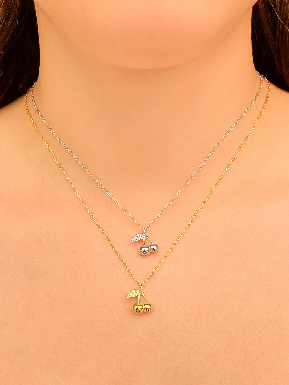 Collar Con Cereza