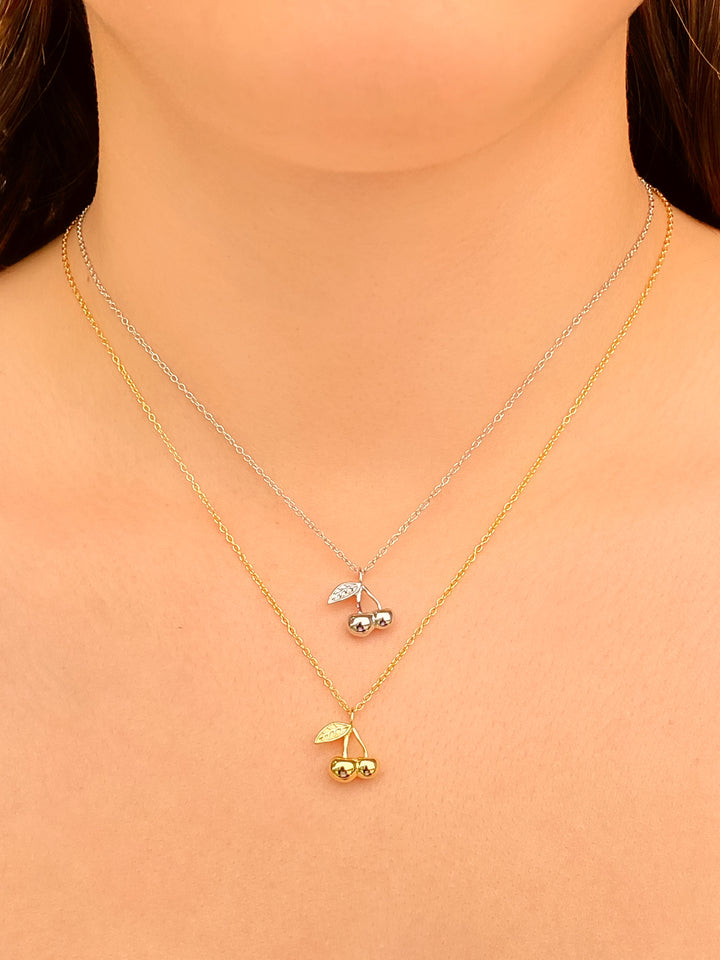 Collar Con Cereza