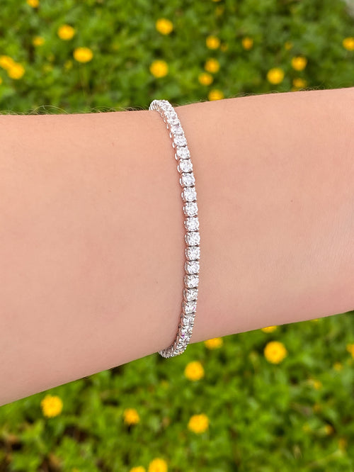 Tennis Bracelet Diamantes 5 Quilates