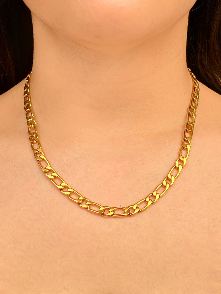 Cadena Eslabon Figaro Cubana