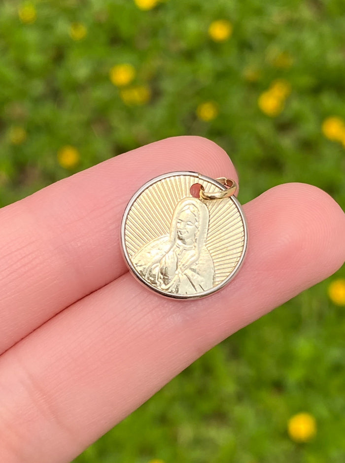 Dije Virgen de Guadalupe Oro 14k