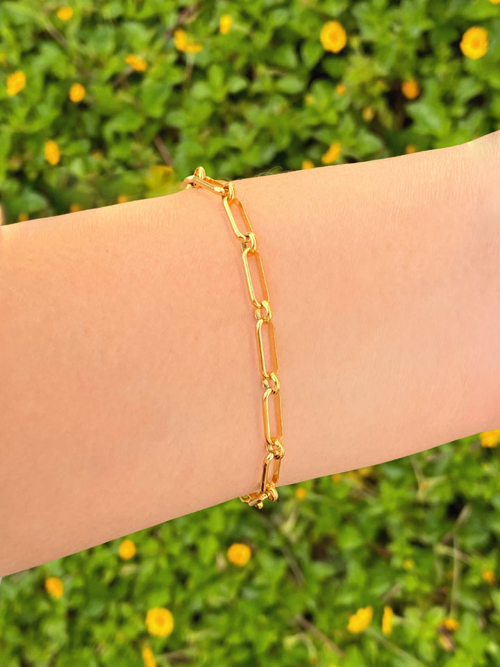 Pulsera Eslabon Tipo Clip