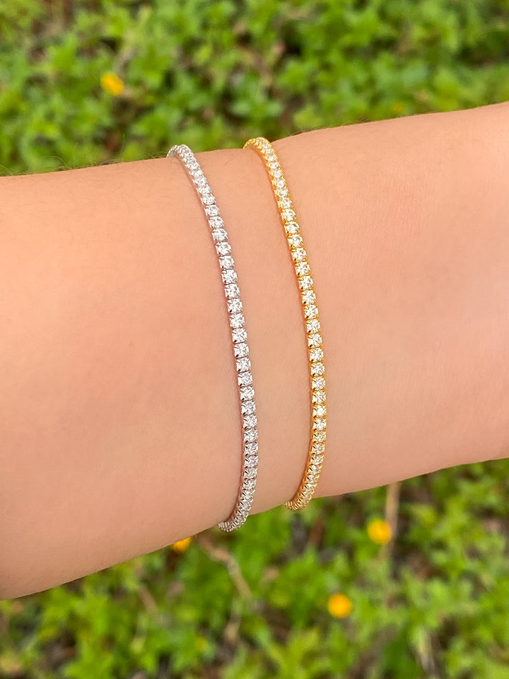 Pulsera Zirconias 2 mm