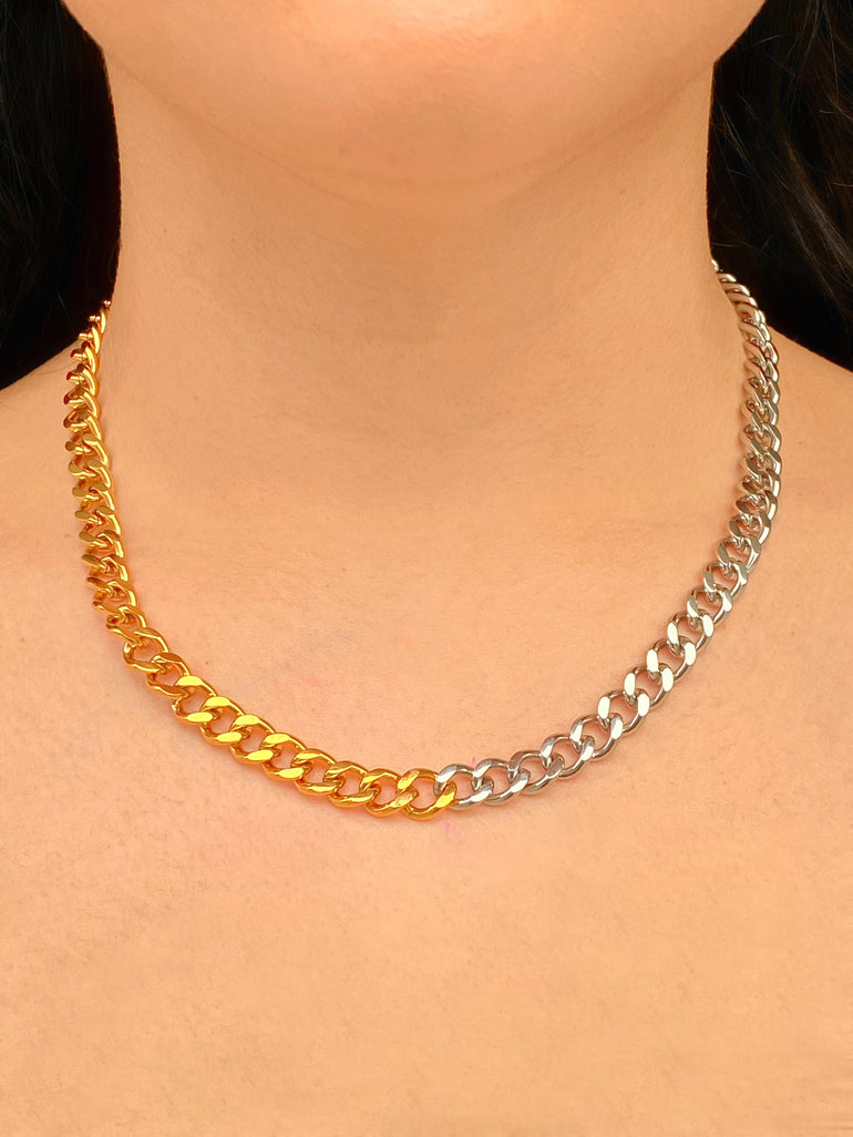 Cadena Cubana Combinada 8 mm