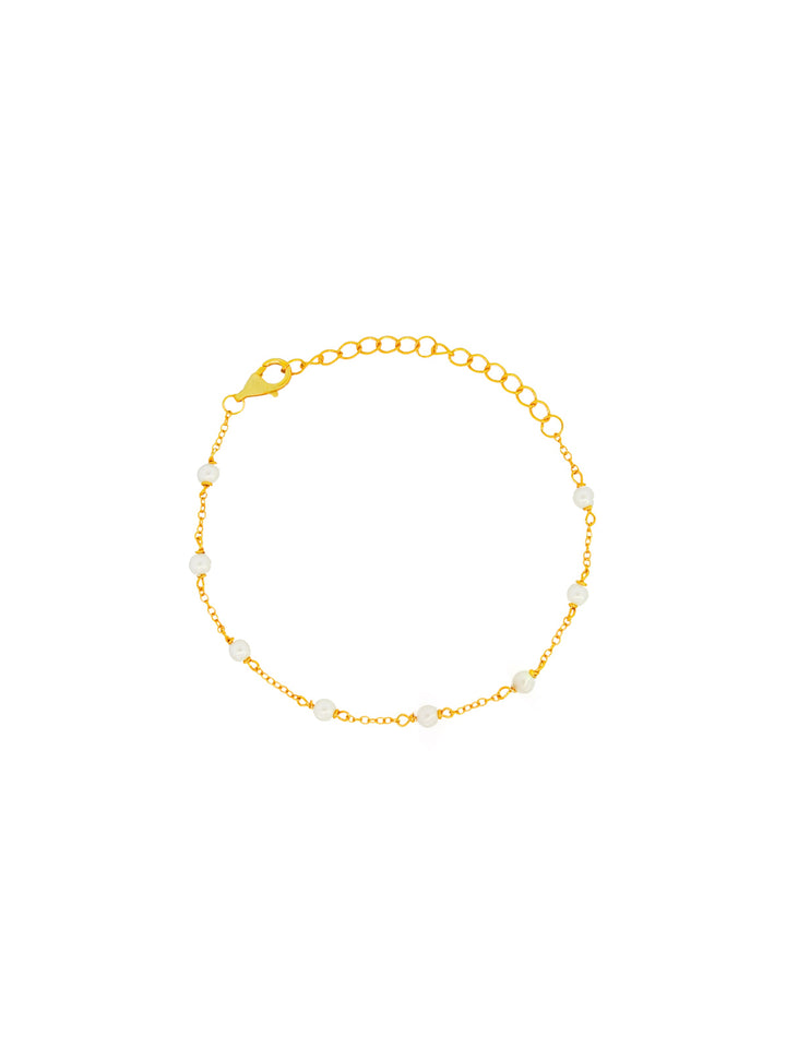 Pulsera Con Perlitas