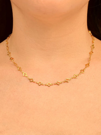 Collar Contorno Treboles