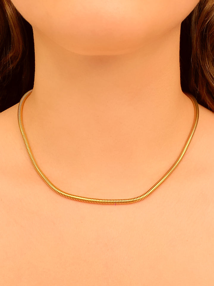 Cadena De Serpiente Redonda