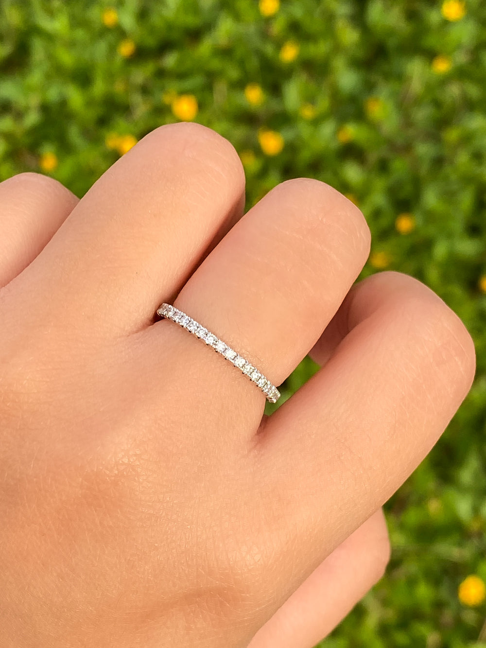 Anillo Churumbela Con Diamantes Oro Blanco 14k