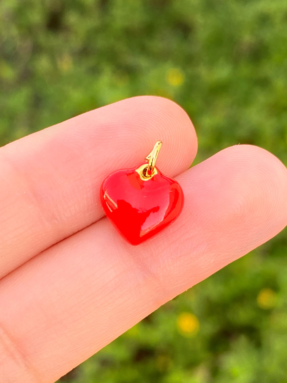 Dije Corazon Rojo