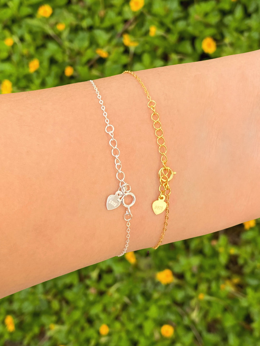 Pulsera Con Dijes Circulos Lisos