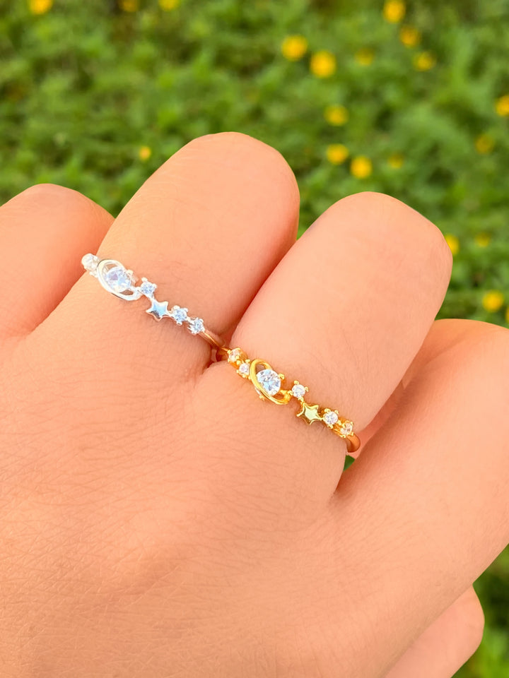 Anillo Constelacion Estrellas