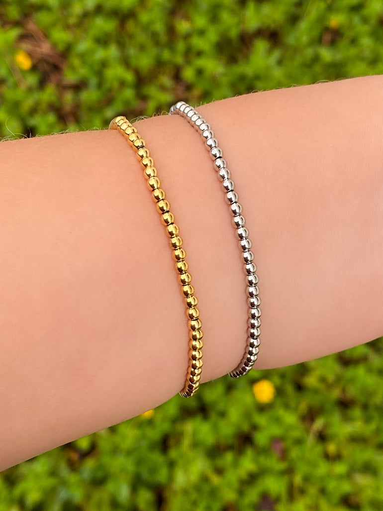 Pulsera Bolitas 3 mm