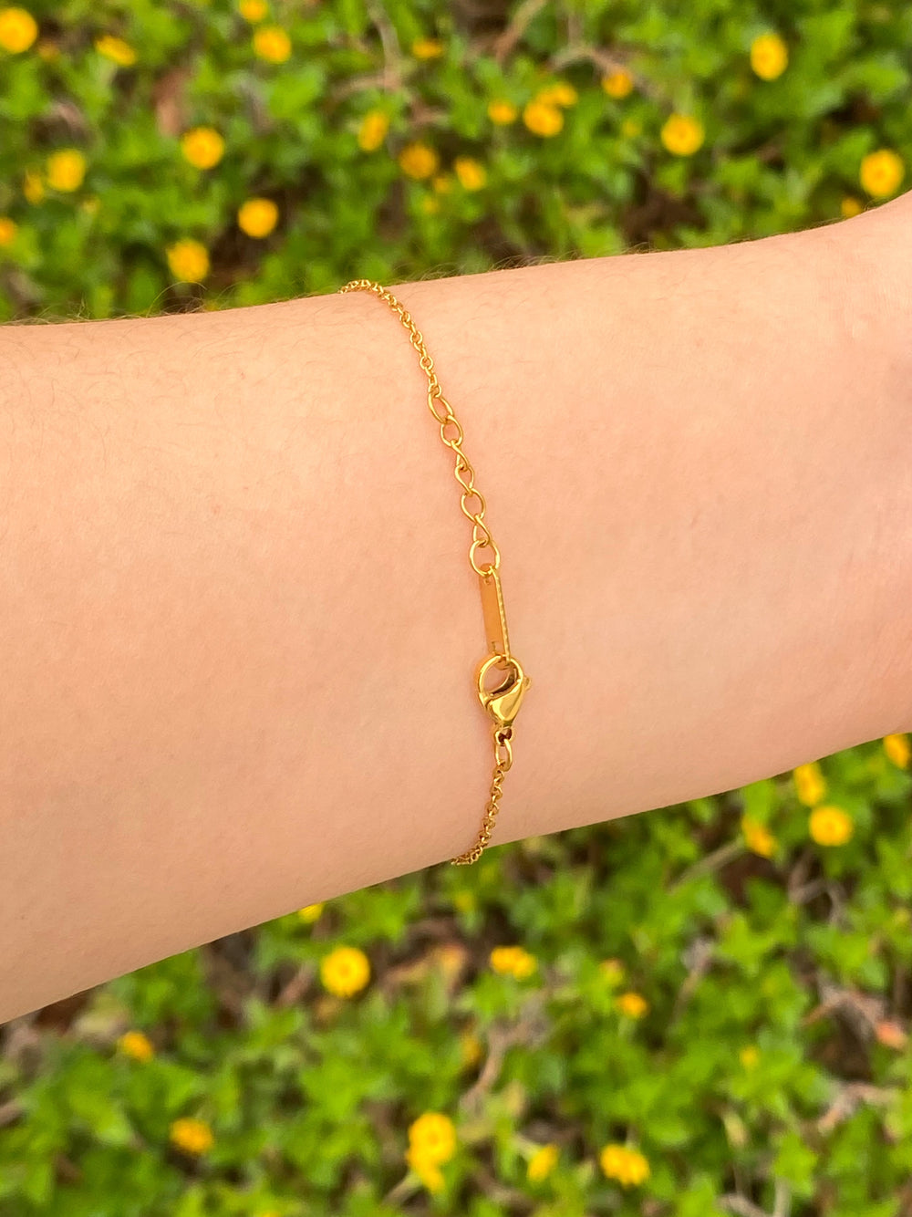 Pulsera Mama Cursiva Zirconias