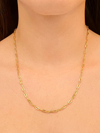 Cadena Tipo Clip Oro 14k