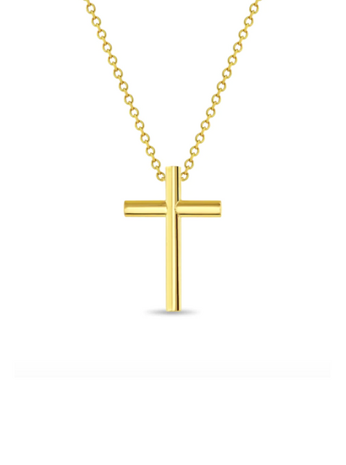 Collar Cruz Oro 14k