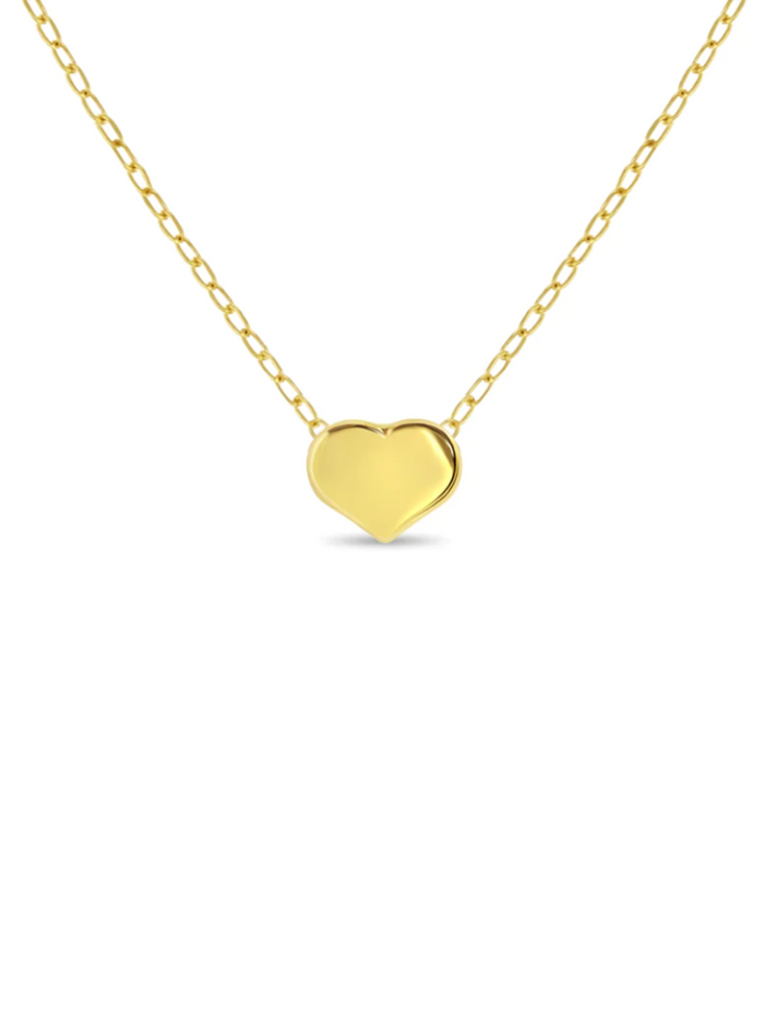 Collar Corazon Oro 14k