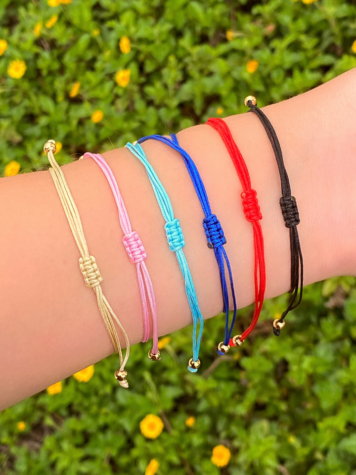 Pulsera Hilo Con Ojo Y San Benito
