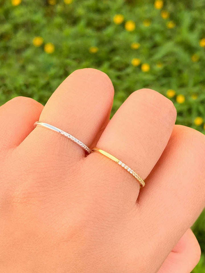 Anillo Media Churumbela Zirconias