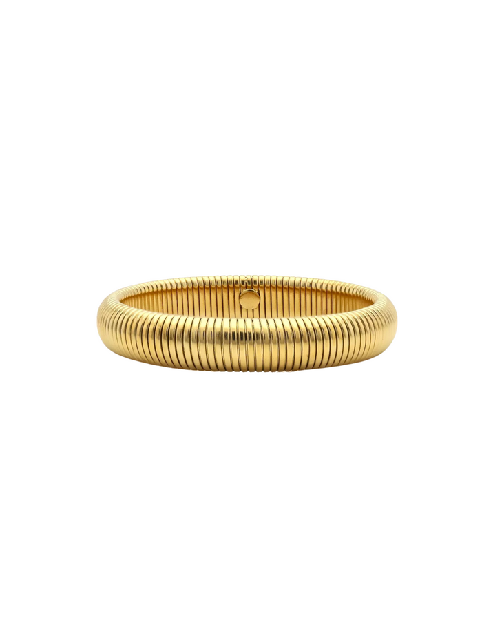 Pulsera Flexible Dorada